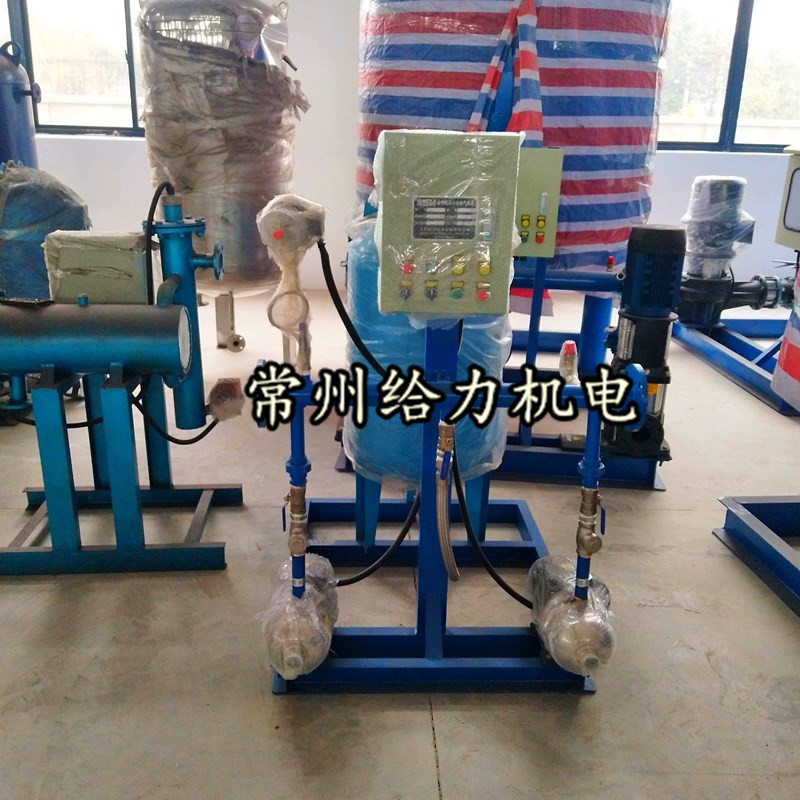 上?？蛻纛A定的定壓補水裝置，加藥裝置，全自動軟水器，電子水處理器，不銹鋼水箱發貨啦！