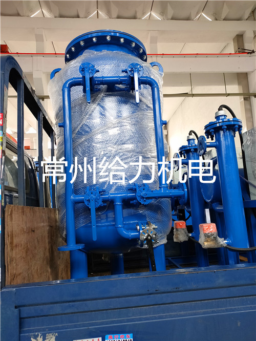 無錫客戶預定的是石英砂過濾器發貨啦！