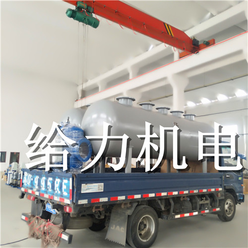云南客戶預定的綜合水處理器和分集水器已經發貨啦