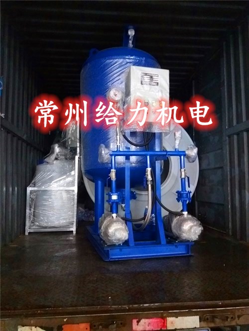 常熟客戶訂購的定壓補水裝置和全自動加藥裝置已發貨！