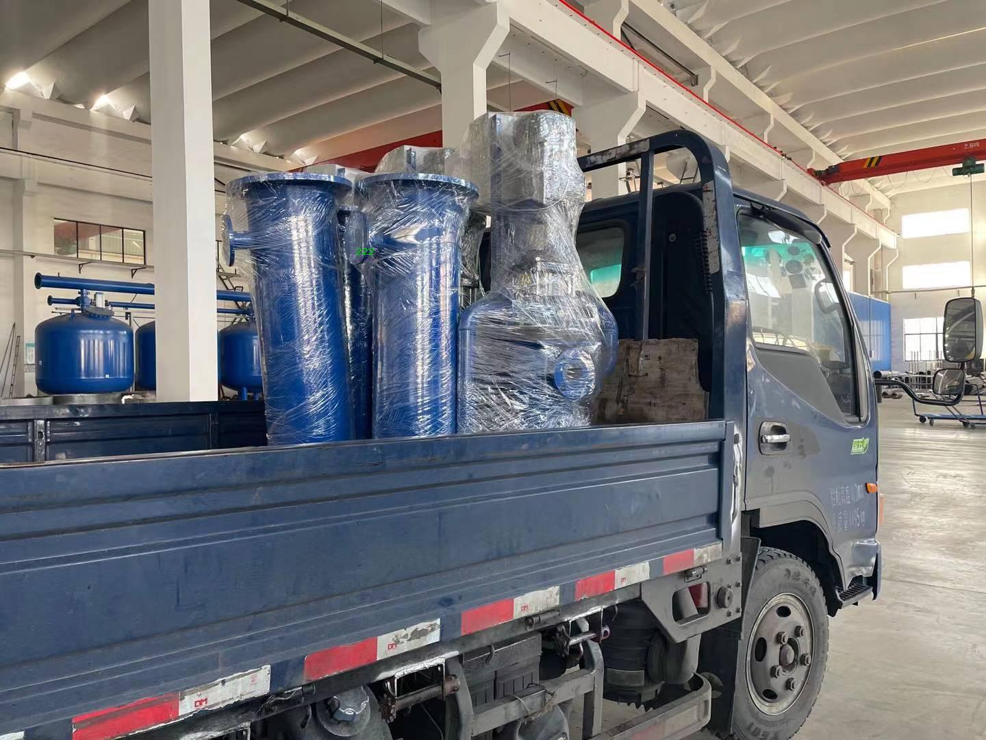 連發兩單！ 上海發貨集成水保機組；北京發貨自動膠球清洗裝置！