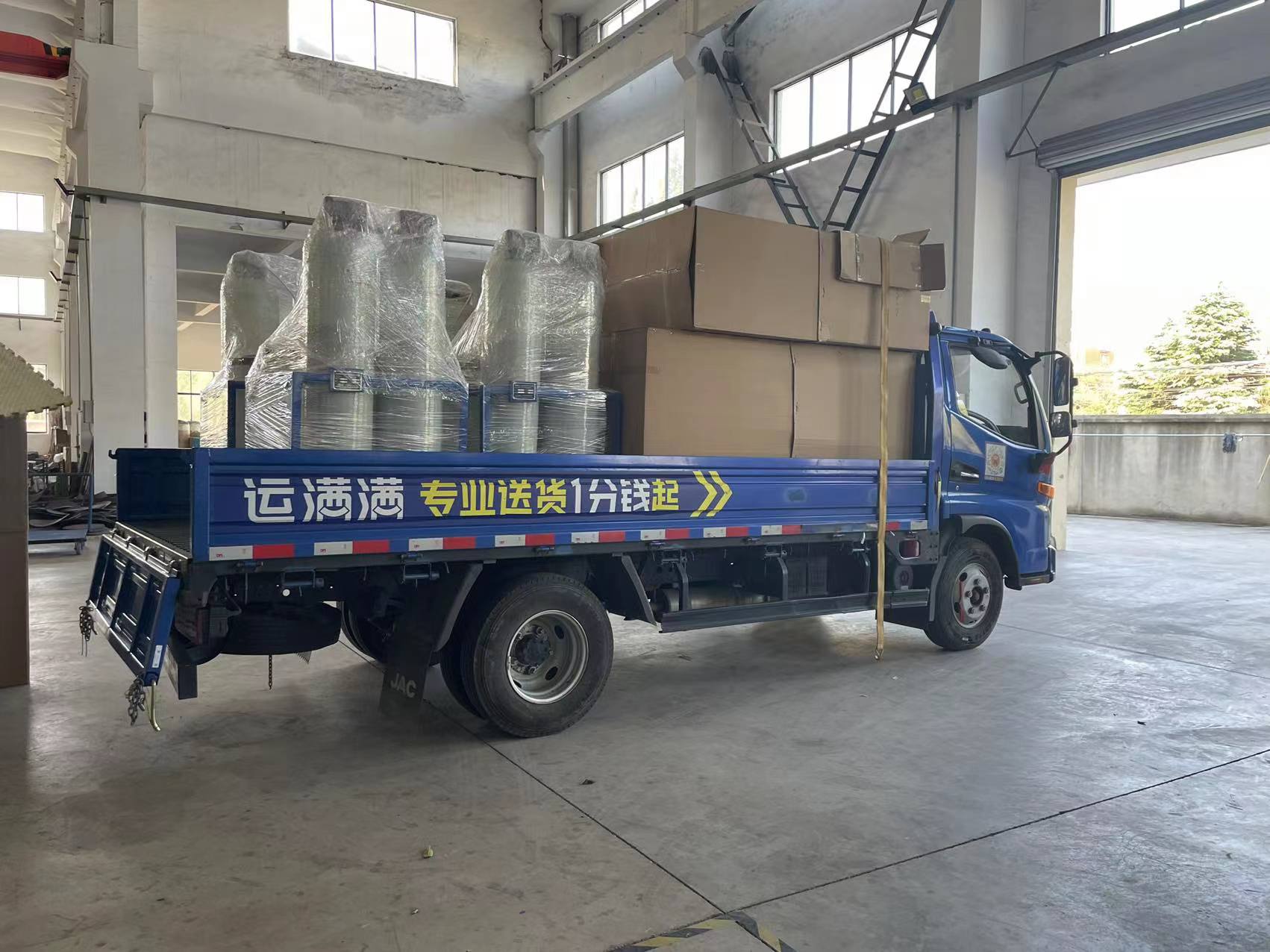 北京發貨全自動軟水器4套