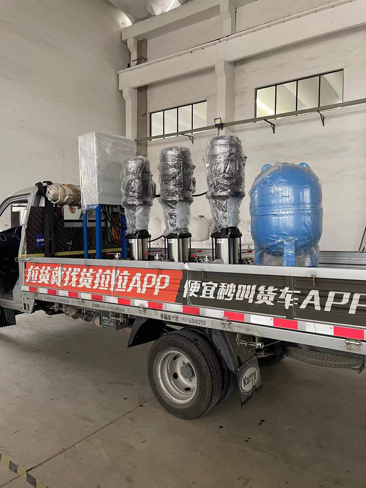 江蘇無錫發貨變頻供水機組一套